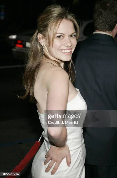 Bethany Joy Lenz during "Coach Carter" Los Angeles Premiere - Arrivals at Grauman's Chinese Theater in Hollywood, California, United States.