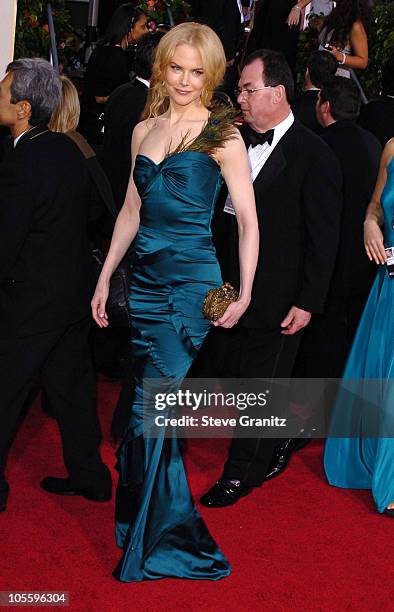 Nicole Kidman during The 62nd Annual Golden Globe Awards - Arrivals at Beverly Hilton Hotel in Los Angeles, California, United States.