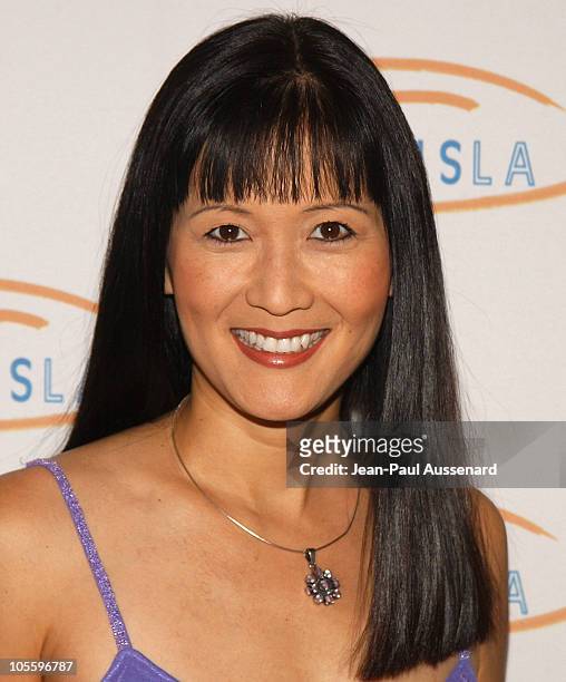 Suzanne Whang during 3rd Annual "Hollywood Bag Ladies" Lupus Luncheon - Arrivals at Beverly Hills Hotel in Beverly Hills, California, United States.