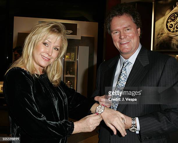 Kathy Hilton and Rick Hilton during Paris Hilton Limited Edition Watch Collection Launch Party - Inside at Tourneau Time Machine in New York City,...