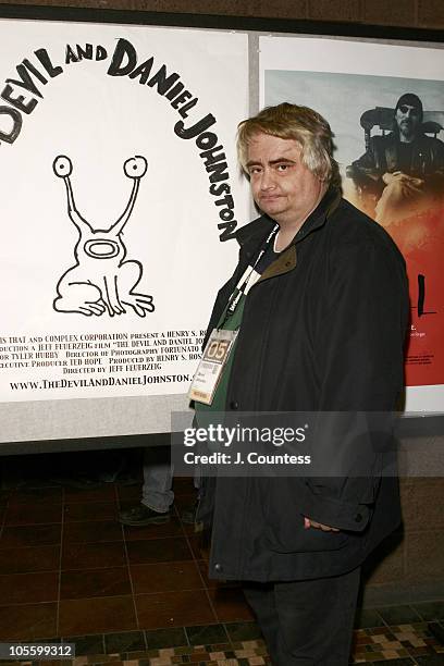 Daniel Johnston during 2005 Sundance Film Festival - "The Devil and Daniel Johnston" Premiere at HVC III in Park City, Utah, United States.