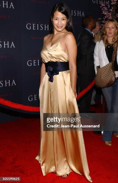 Eugenia Yuan during "Memoirs of a Geisha" Los Angeles Premiere - Arrivals at Kodak Theatre in Hollywood, California, United States.