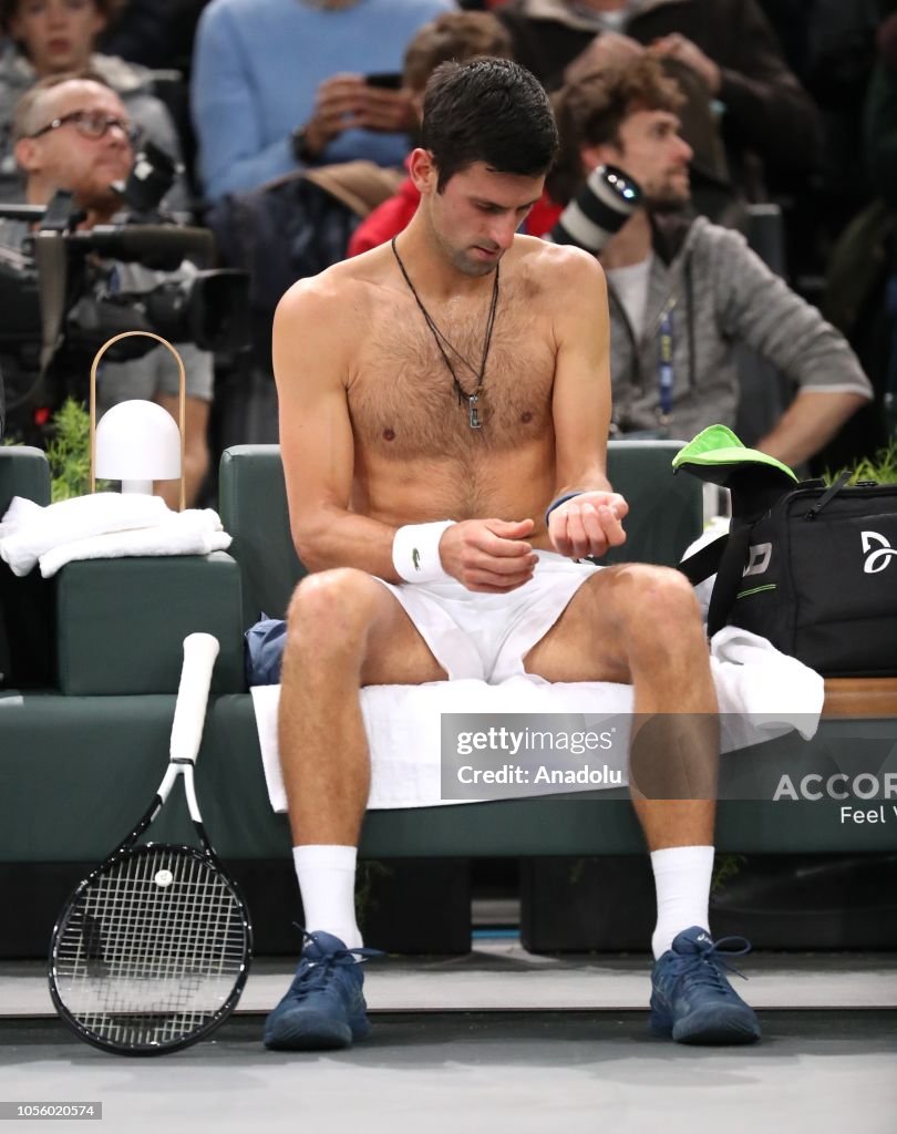 Rolex Paris Masters 2018 Tennis Tournament - Day 4