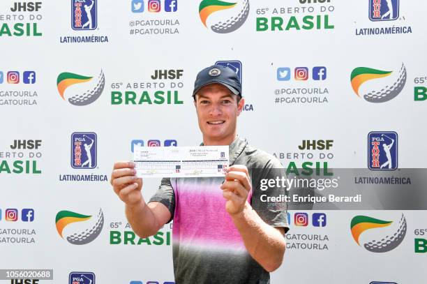 Drew Nesbitt of Canda posted a 59, a first for the PGA TOUR Latinoamerica during the third round of the PGA TOUR Latinoamerica 65 JHSF Aberto do...