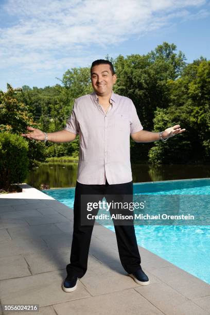 Cake Boss - Buddy Valastro is photographed for People Magazine on June 20, 2018 at home in Montville, New Jersey. PUBLISHED IMAGE.