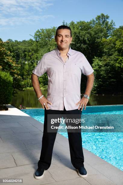 Cake Boss - Buddy Valastro is photographed for People Magazine on June 20, 2018 at home in Montville, New Jersey.