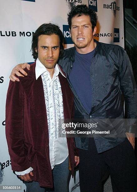 Marcello Cabezas and Jason Lewis during 2004 Toronto International Film Festival - ICM/Club Monaco/MacIDeas Party at Adriatico in Toronto, Ontario,...