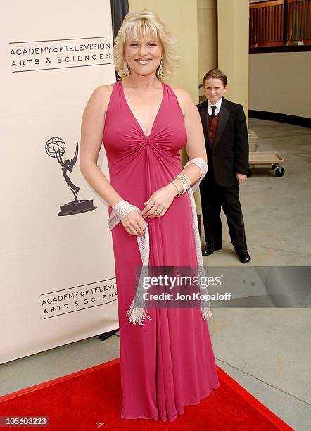 Judi Evans during The 33rd Annual Daytime Creative Arts Emmy Awards in Los Angeles - Arrivals at The Grand Ballroom at Hollywood and Highland in...