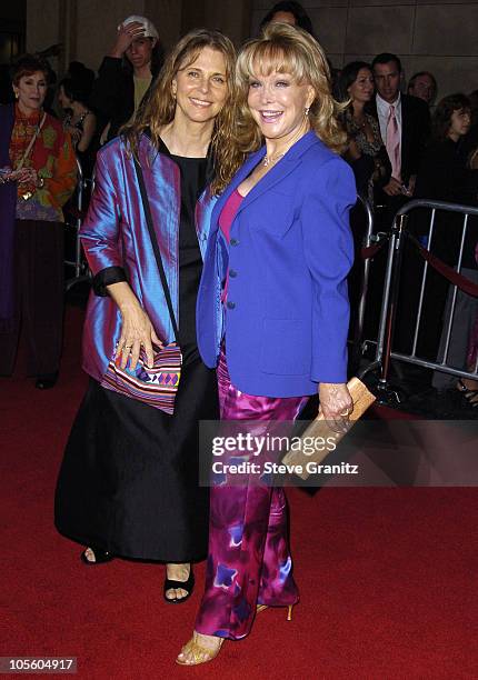 Lindsay Wagner and Barbara Eden during "The Ten Commandments" - Opening Night at Kodak Theatre in Los Angeles, CA, United States.