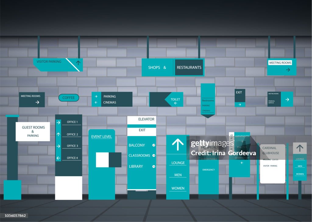 Sign Boards Hd Signboards For Business High-Res Vector Graphic - Getty Images