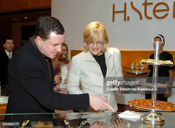 Roberto Stern and Diane Sawyer during Diane von Furstenberg by H Stern Unveil New Jewlery Collection at H. Stern Fifth Avenue Store in New York City,...