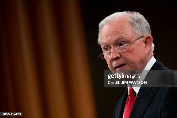 Attorney General Jeff Sessions announces the creation of a new initiative to crack down on Chinese intelligence officials pilfering intellectual...