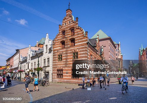 The Flemish House On Södegatan In Malmö Built 1596 In Dutch Renaissance