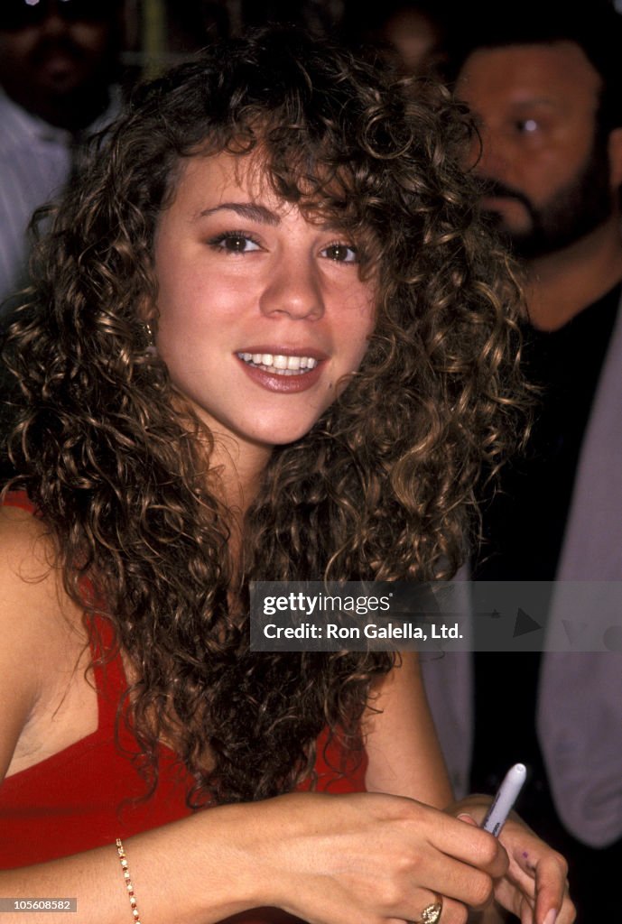 Mariah Carey Promotes New Album Emotions in New York City - September 17, 1991