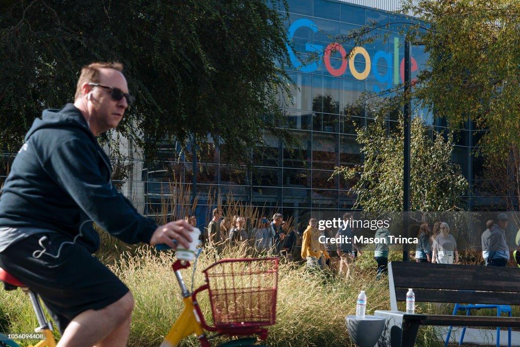 Google Employees Stage Walkout To Protest Company's Actions On Sexual Harassment