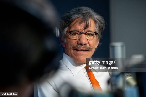 Geraldo Rivera visits the Dan Abrams show at SiriusXM Studios on November 1, 2018 in New York City.