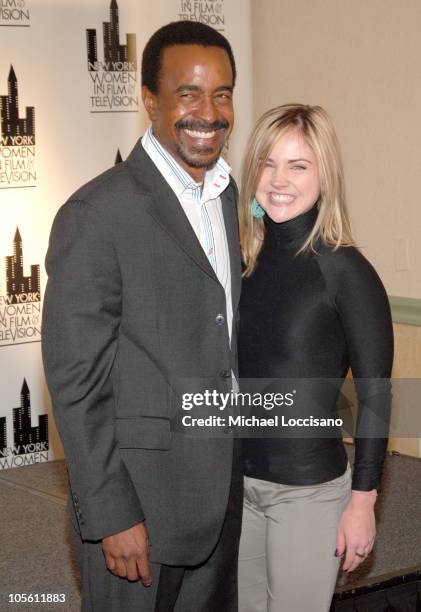 Tim Meadows and Calli Ryals during The 25th Annual Muse Awards Presented by New York Women in Film and Television at NY Hilton Grand Ballroom in New...