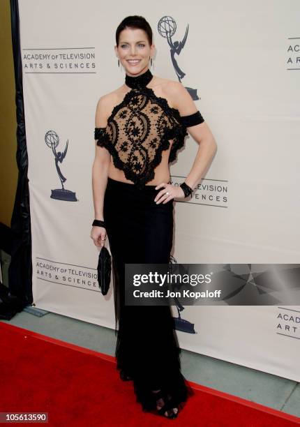 Lesli Kay during The 33rd Annual Daytime Creative Arts Emmy Awards in Los Angeles - Arrivals at The Grand Ballroom at Hollywood and Highland in...