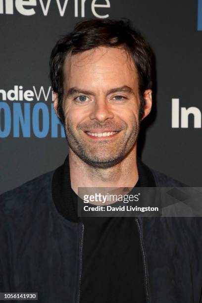 Bill Hader attends IndieWire Honors 2018 at No Name on November 1, 2018 in Los Angeles, California.