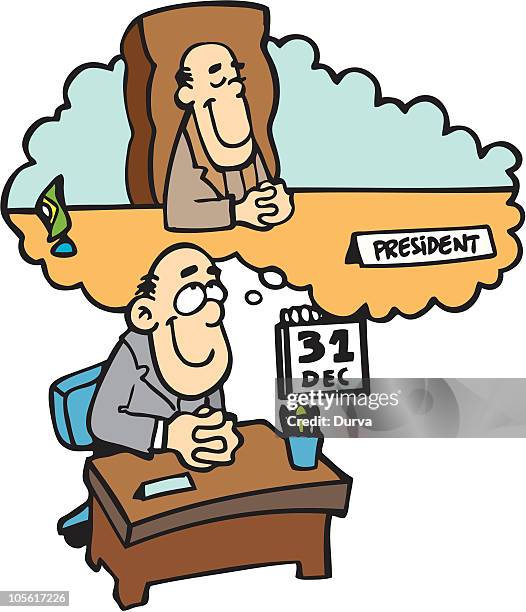 president - pledge stock illustrations
