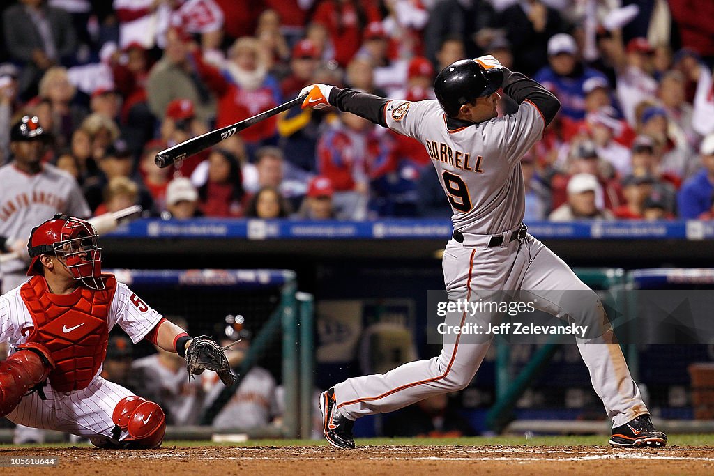 San Francisco Giants v Philadelphia Phillies, Game 1