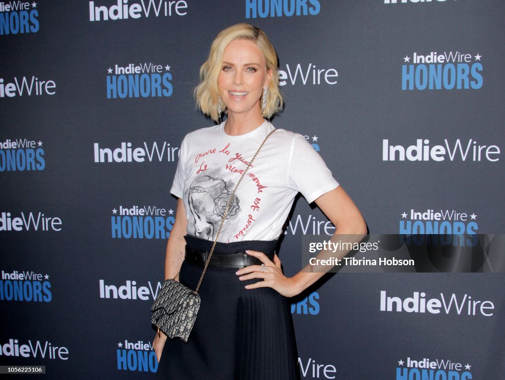 Charlize Theron attends the 2018 IndieWire Honors at No Name on... News