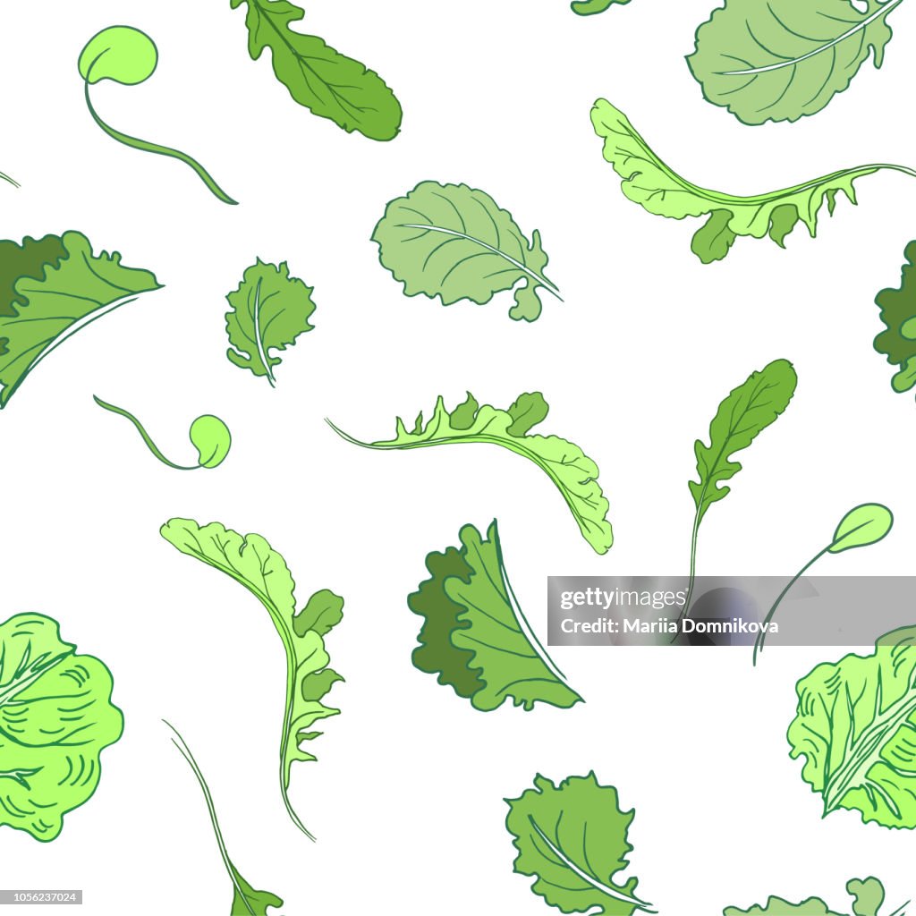 生菜圖案