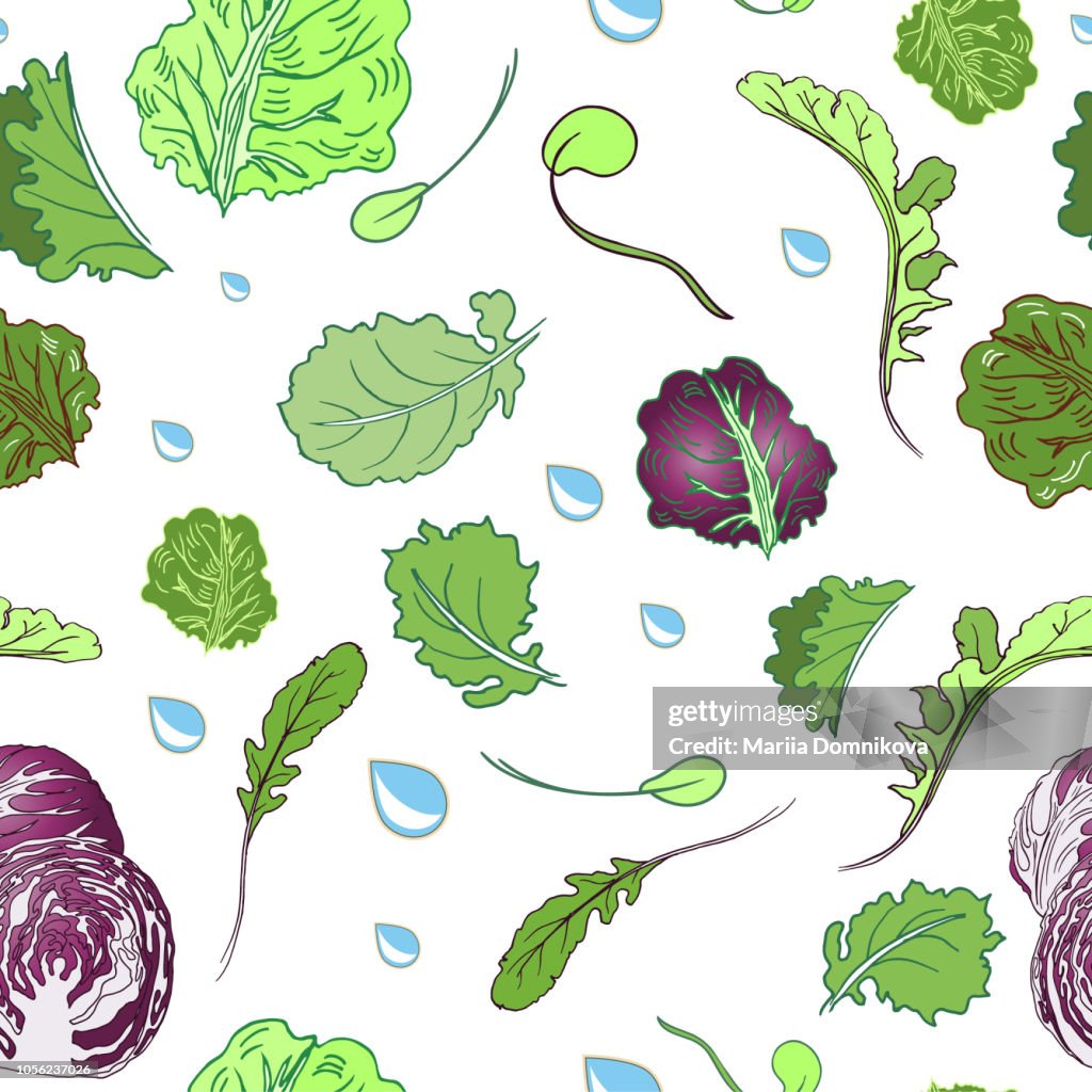Lettuce pattern