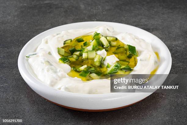 tzatziki - greek tzatziki stock pictures, royalty-free photos & images