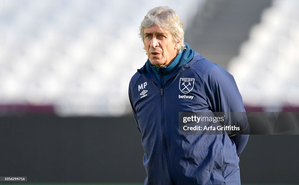 West Ham United Training and Press Conference