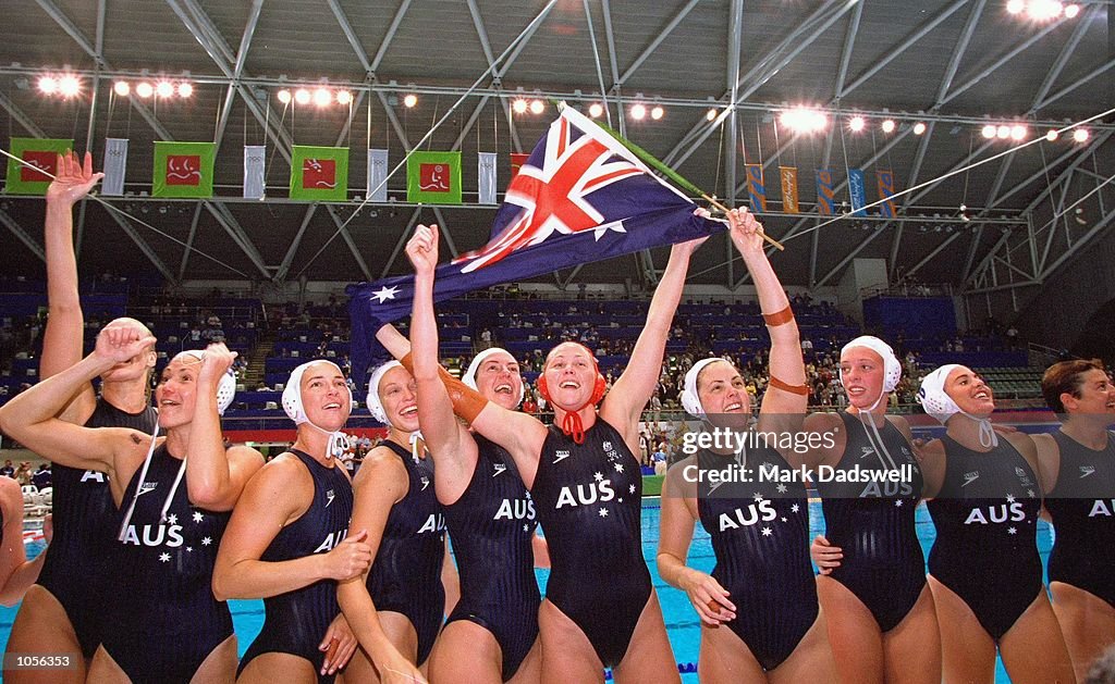 Australia celebrate