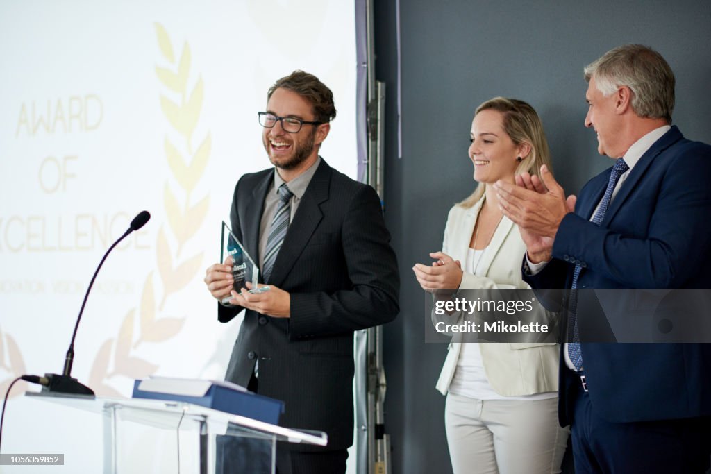 Vielen Dank für die Ehrung mich heute