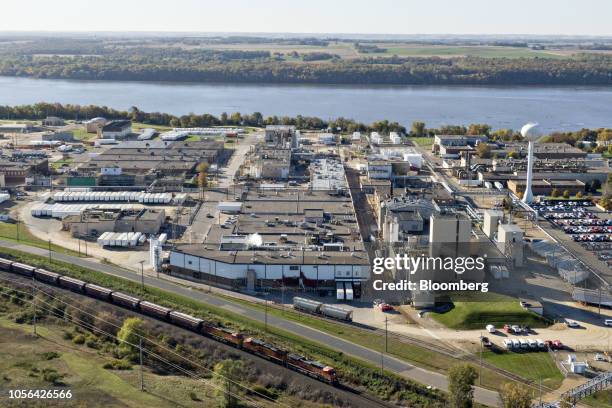 The 3M Co. Cottage Grove Center stands in this aerial photograph taken over Cottage Grove, Minnesota, U.S., on Thursday, Oct. 18, 2018. 3M's Cottage...