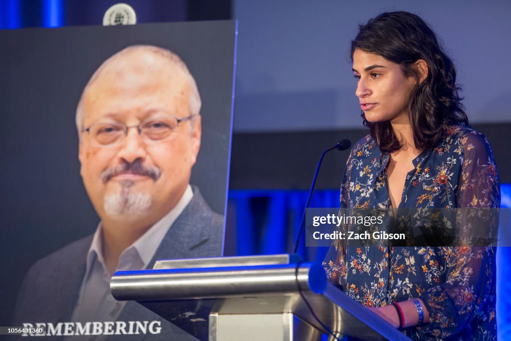 Memorial Service Held For Saudi Journalist Jamal Khashoggi In Washington DC