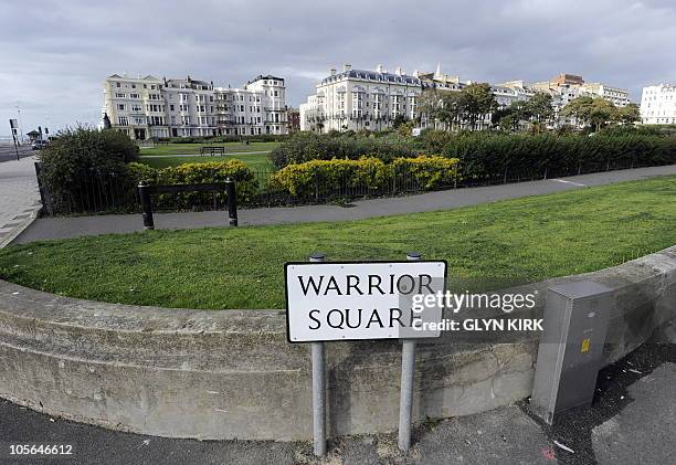 Warrior Square in Hastings is pictured in southern England, on October 17, 2010. AFP PHOTO/GLYN KIRK