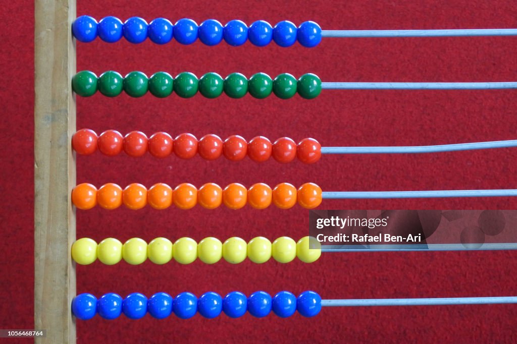 Abacus Mathematical Tool Background