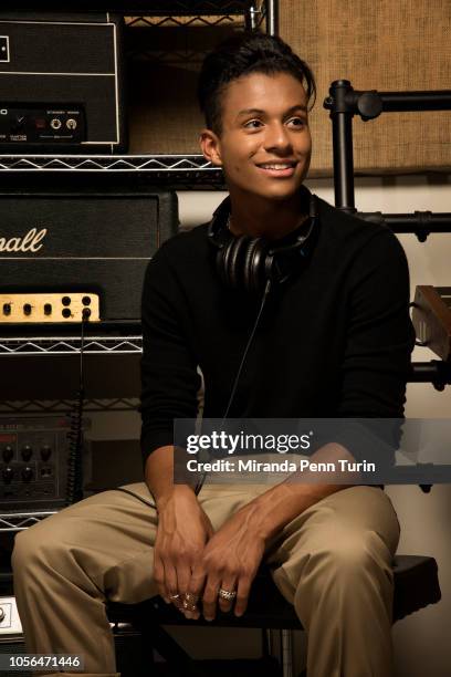 Singer Jaafar Jackson is photographed on July 30, 2017 in Los Angeles, California.