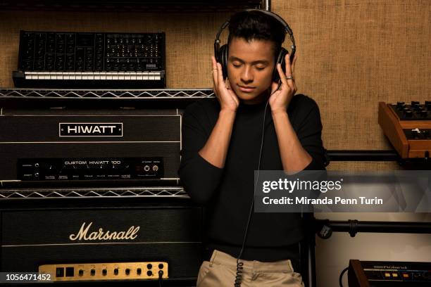 Singer Jaafar Jackson is photographed on July 30, 2017 in Los Angeles, California.