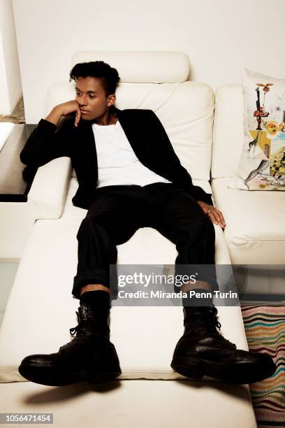Singer Jaafar Jackson is photographed on July 30, 2017 in Los Angeles, California.