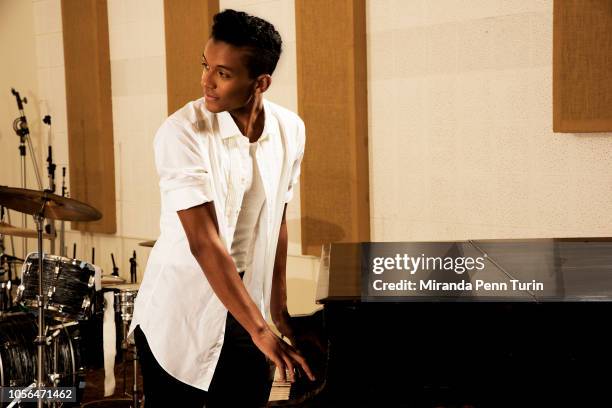 Singer Jaafar Jackson is photographed on July 30, 2017 in Los Angeles, California.