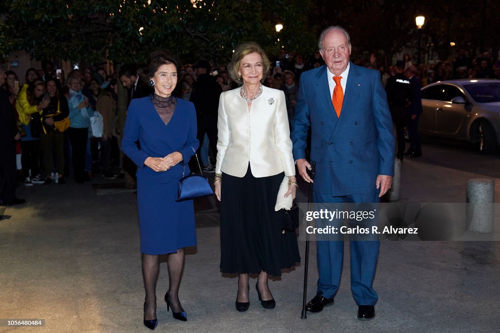 Spanish Royals Attend A Concert To Celebrate Queen Sofia's 80th Birthday