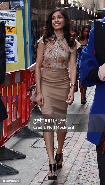Freida Leave Freida Pinto Press Photos and Premium High Res Pictures - Getty Images