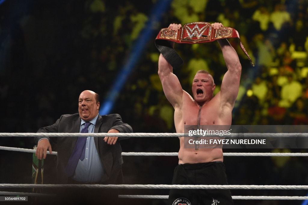 SAUDI-ENTERTAINMENT-WWE