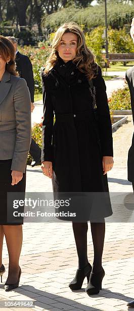 Princess Letizia of Spain attends 'Ciudad Sostenible' awards on October 18, 2010 in Madrid, Spain.