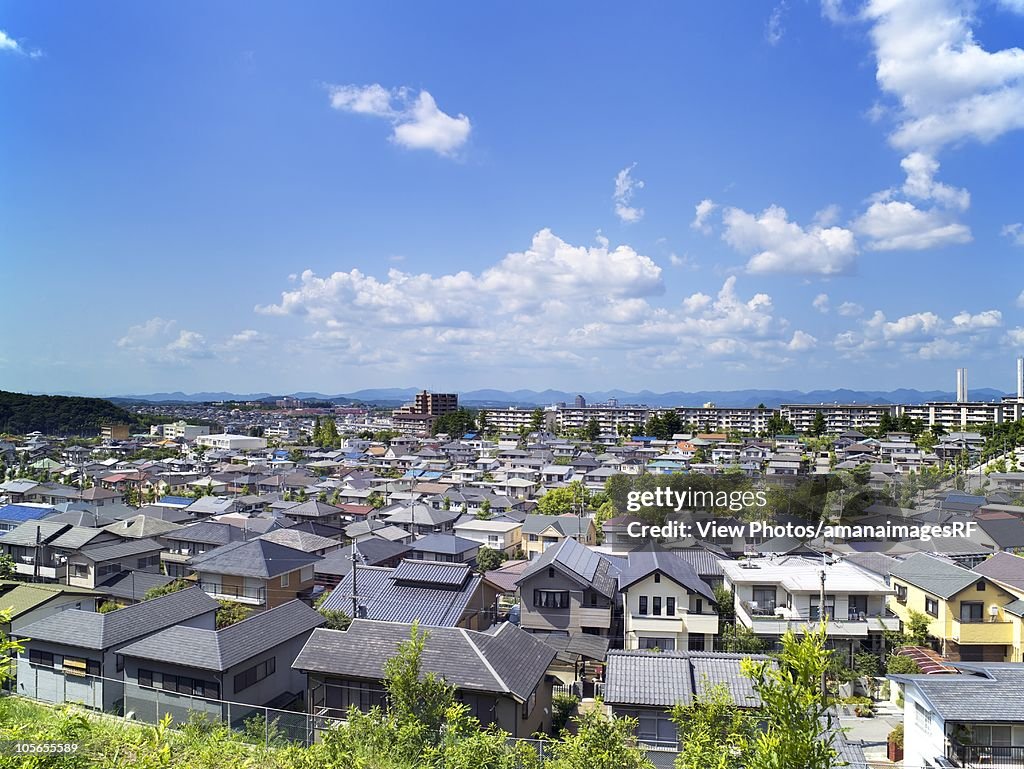 Residential Area. Kobe, Hyogo Prefecture, Japan