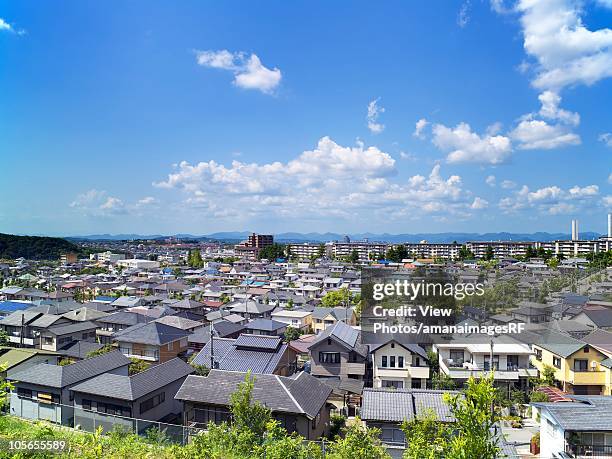 residential area. kobe, hyogo prefecture, japan - kobe japan ストックフォトと画像