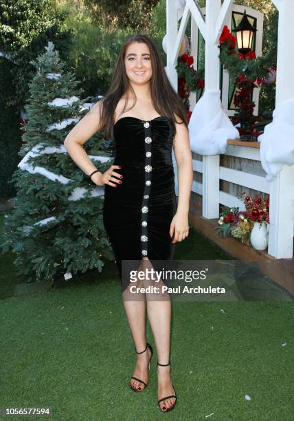 Singer Ambha Love visits Hallmark's "Home & Family" at Universal Studios Hollywood on November 2, 2018 in Universal City, California.