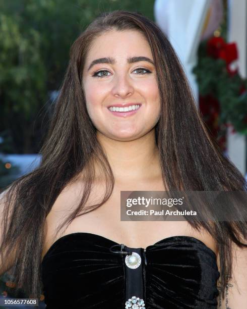 Singer Ambha Love visits Hallmark's "Home & Family" at Universal Studios Hollywood on November 2, 2018 in Universal City, California.