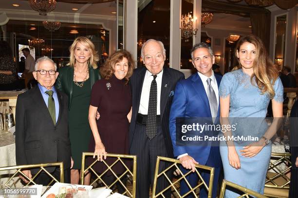 Donald Newhouse, Paula Zahn, Judy Glickman Lauder, Leonard A. Lauder, David Weinreb and Ana Laspetkovski attend Alzheimer's Drug Discovery...