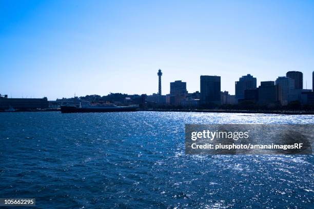 yamashita park - stadtbezirk naka yokohama stock-fotos und bilder